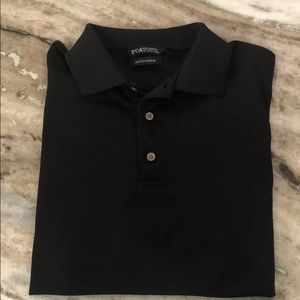 A black XL dress shirt